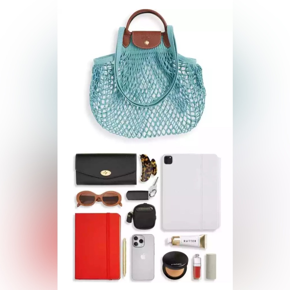 Longchamp
Le Pliage Filet Knit Top Handle Bag
Lagoon - Picture 3 of 9